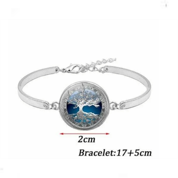 NIBTree of Life Necklace Earrings Bracelet Jewelry - Picture 4 of 10